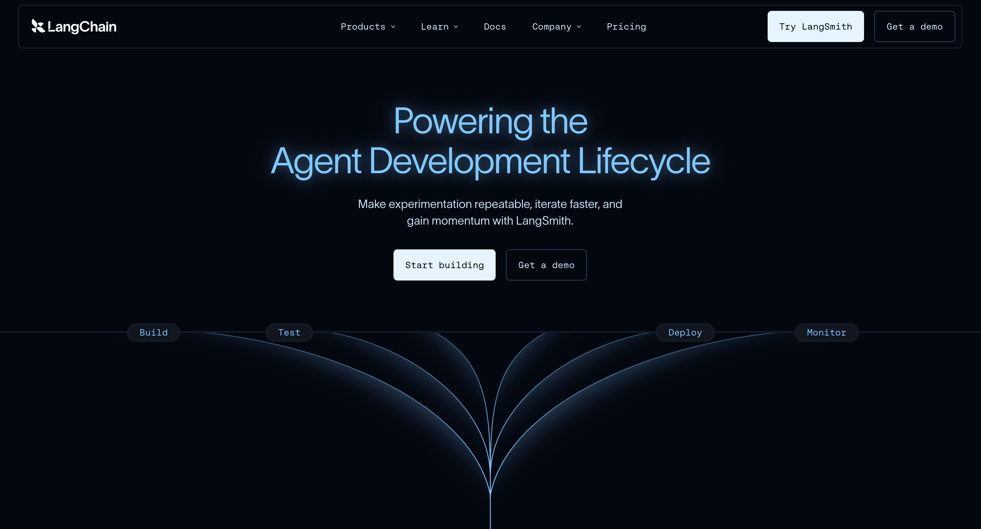LangChain.js product screenshot
